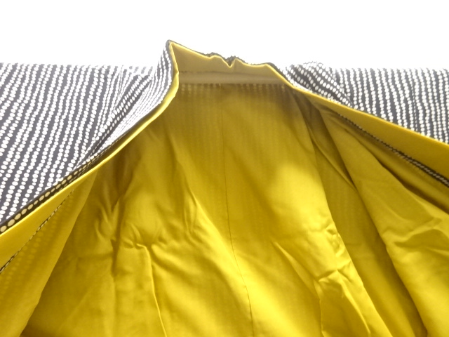  水玉模様二部式小紋着物